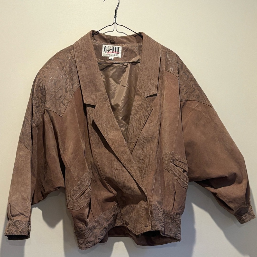 Vintage G-III Genuine Leather Ladies Jacket
